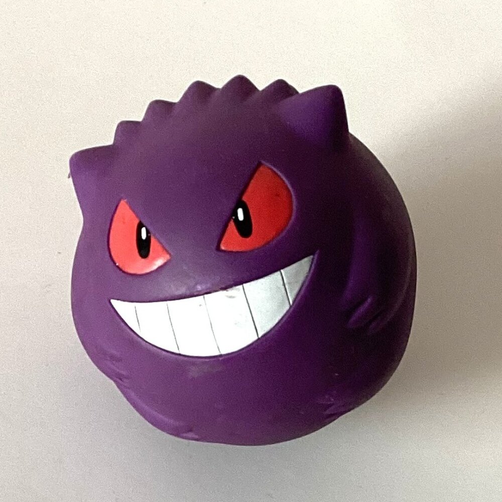 Pokémon Bandai 1998 Gengar SOFT Purple Bound Ball